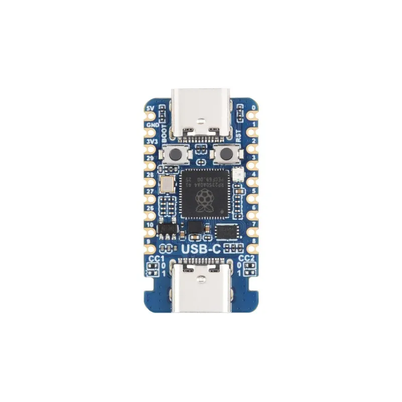 Type-C RP2350A Mini Dev Board Raspberry Pi Dual-Core Dual-Architecture Microcontroller USB-C Development Board
Type-C RP2350A Mini Dev Board Raspberry Pi Dual-Core Dual-Architecture Microcontroller USB-C Development Board