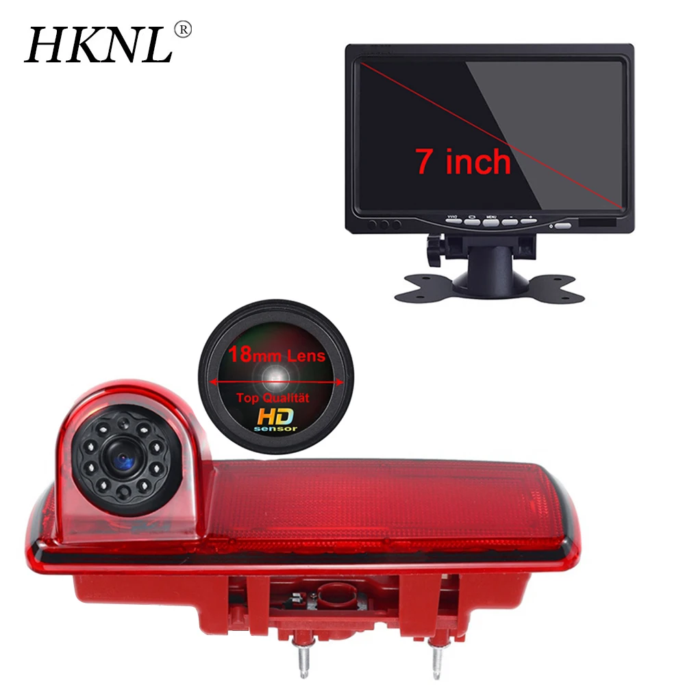 HD CCD автомобильная камера заднего вида + 7-дюймовый монитор для Opel Vauxhall Vivaro Fiat Talento Nissan NV300 Primastar Renault Traffic 3, стоп-сигнал
HD CCD автомобильная камера заднего вида + 7-дюймовый монитор для Opel Vauxhall Vivaro Fiat Talento Nissan NV300 Primastar Renault Traffic 3, стоп-сигнал
