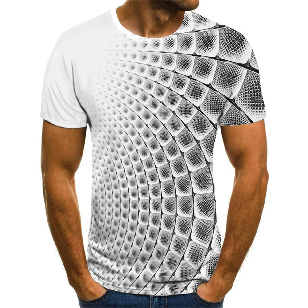 Funny 3D Grid Print Men's T Shirt Hip Hop Trend Harajuku Streetwear Tee Casual O-neck Short Sleeve Tops Summer Cyberpunk Clothes
Funny 3D Grid Print Men's T Shirt Hip Hop Trend Harajuku Streetwear Tee Casual O-neck Short Sleeve Tops Summer Cyberpunk Clothes