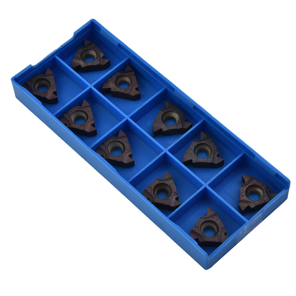Carbide Insert CNC Blade 10pcs 16IR AG60 VP15TF Carbide Gold Industrial Business Supplies Threading High Quality
Carbide Insert CNC Blade 10pcs 16IR AG60 VP15TF Carbide Gold Industrial Business Supplies Threading High Quality
