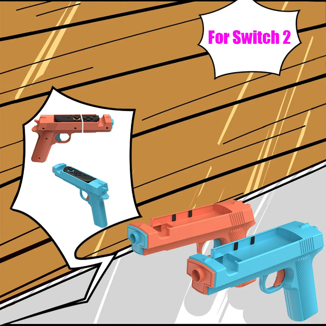ABS Shooting Stock Grip Game Gun Shape Handle Shooting Game Gun Controller For Switch 2 Joy-Con Handle Motion Controller
ABS Shooting Stock Grip Game Gun Shape Handle Shooting Game Gun Controller For Switch 2 Joy-Con Handle Motion Controller