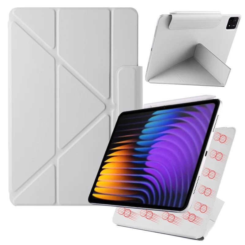 Funda для Xiaomi Pad 7, ультратонкий магнитный съемный чехол для Xiaomi Pad 7 Pro, 11,2 дюйма, чехол-подставка для планшета
Funda для Xiaomi Pad 7, ультратонкий магнитный съемный чехол для Xiaomi Pad 7 Pro, 11,2 дюйма, чехол-подставка для планшета