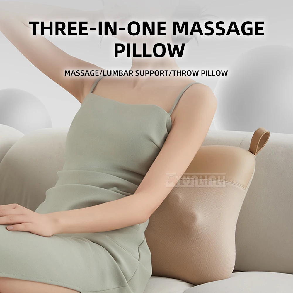 Car Lumbar Support Pillow Waist Massager Back Pain Relief Home Cushion Kneading Hammering Rechargeable Heating Therapy
Car Lumbar Support Pillow Waist Massager Back Pain Relief Home Cushion Kneading Hammering Rechargeable Heating Therapy