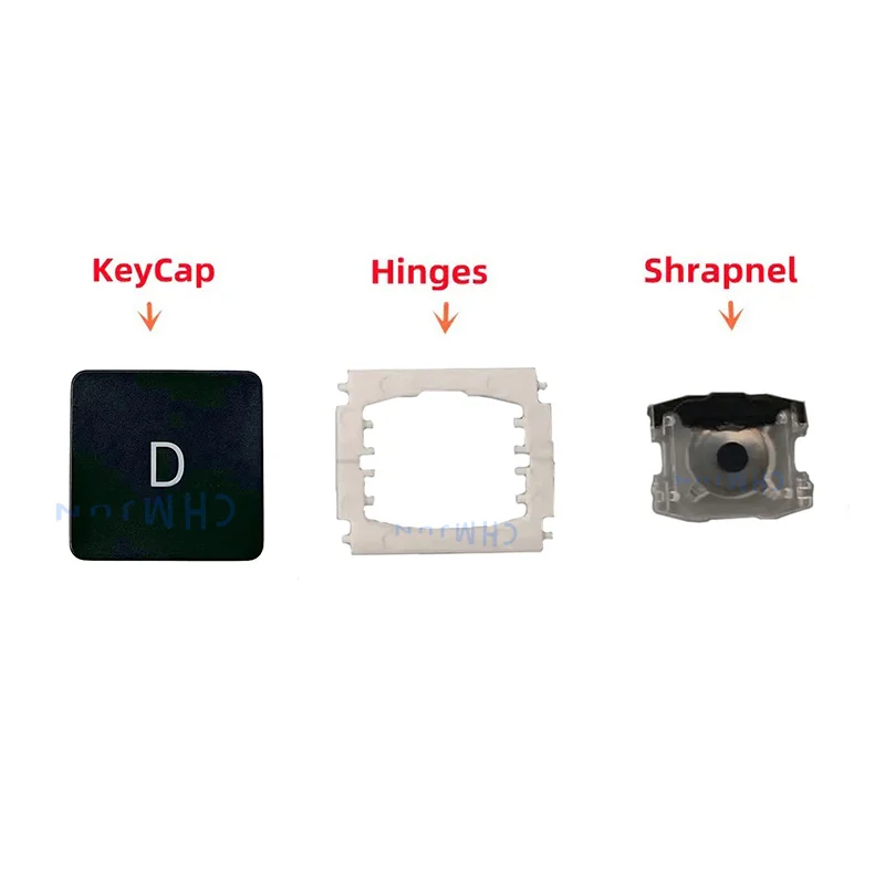 Replacement Individual D KeyCap Hinges and Shrapnel are Applicable for MacBook Pro A1534(2017)A1706 A1707 A1708 Keyboard
Replacement Individual D KeyCap Hinges and Shrapnel are Applicable for MacBook Pro A1534(2017)A1706 A1707 A1708 Keyboard