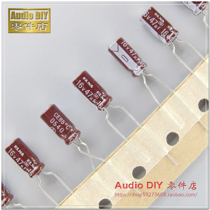Конденсаторы ELNA RA2 серии 47uF/16V47uF для аудио 5x11 мм 85 ℃ HIFI 20 шт./100 шт.
Конденсаторы ELNA RA2 серии 47uF/16V47uF для аудио 5x11 мм 85 ℃ HIFI 20 шт./100 шт.