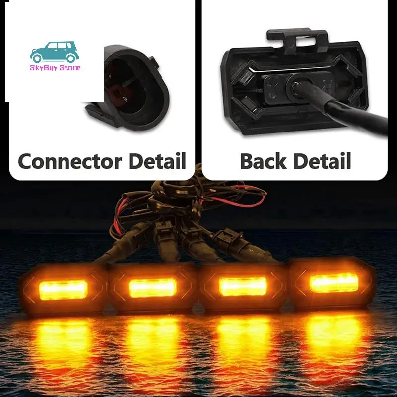 2Set LED Front Grill Lights For Toyota Tacoma Raptor TRD Off Road Sport 2020 2021 External Grill Lamp Yellow Light
2Set LED Front Grill Lights For Toyota Tacoma Raptor TRD Off Road Sport 2020 2021 External Grill Lamp Yellow Light