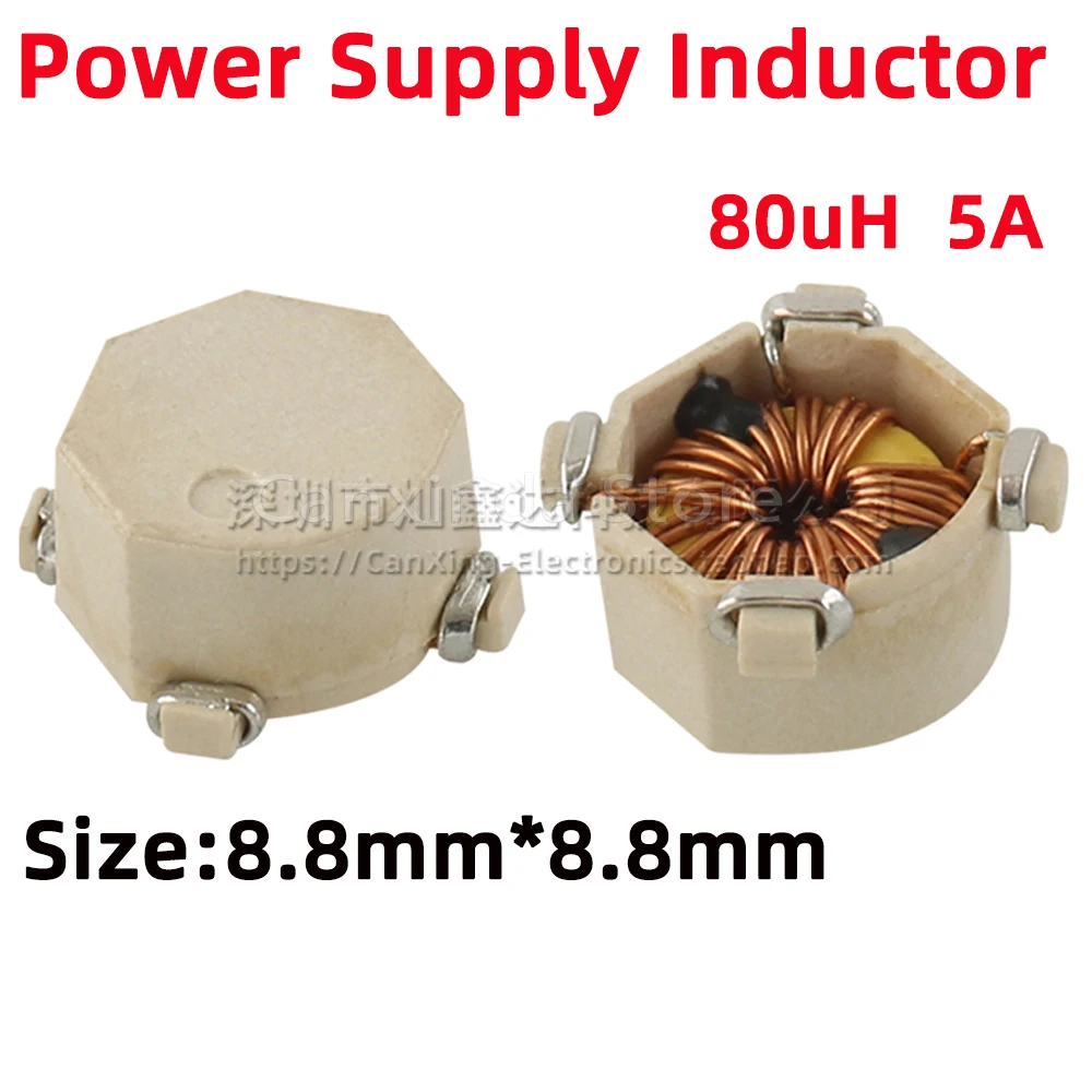 5pcs TC2526N-9R0-B Common Mode Choke Inductor Inductance 80uH 5A EMI Filter Coil Magnetic Ring Switching Power Supply
5pcs TC2526N-9R0-B Common Mode Choke Inductor Inductance 80uH 5A EMI Filter Coil Magnetic Ring Switching Power Supply