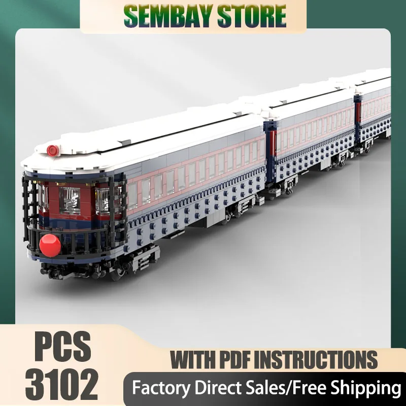 Railway Train Moc Building Brick Modular Polar Express Coach Set Technology Blocks Christmas DIY Toy Construction Holidays Gift
Railway Train Moc Building Brick Modular Polar Express Coach Set Technology Blocks Christmas DIY Toy Construction Holidays Gift