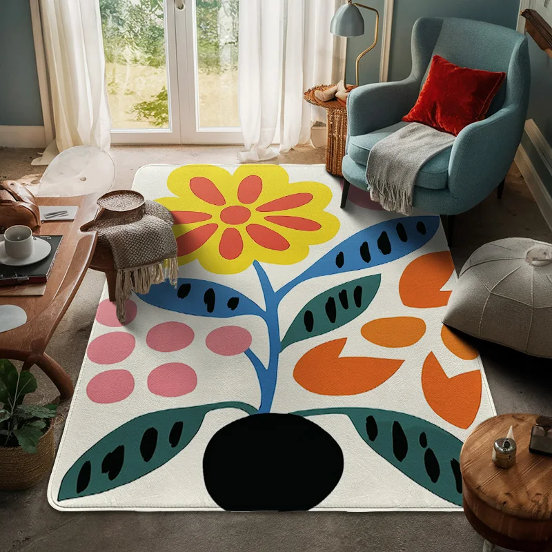 Ins Internet Popular Abstract Art Plant Large Floor Mat Morandi Color Door Mat Living Room Non-slip Cafe Bedroom Dual-use
Ins Internet Popular Abstract Art Plant Large Floor Mat Morandi Color Door Mat Living Room Non-slip Cafe Bedroom Dual-use