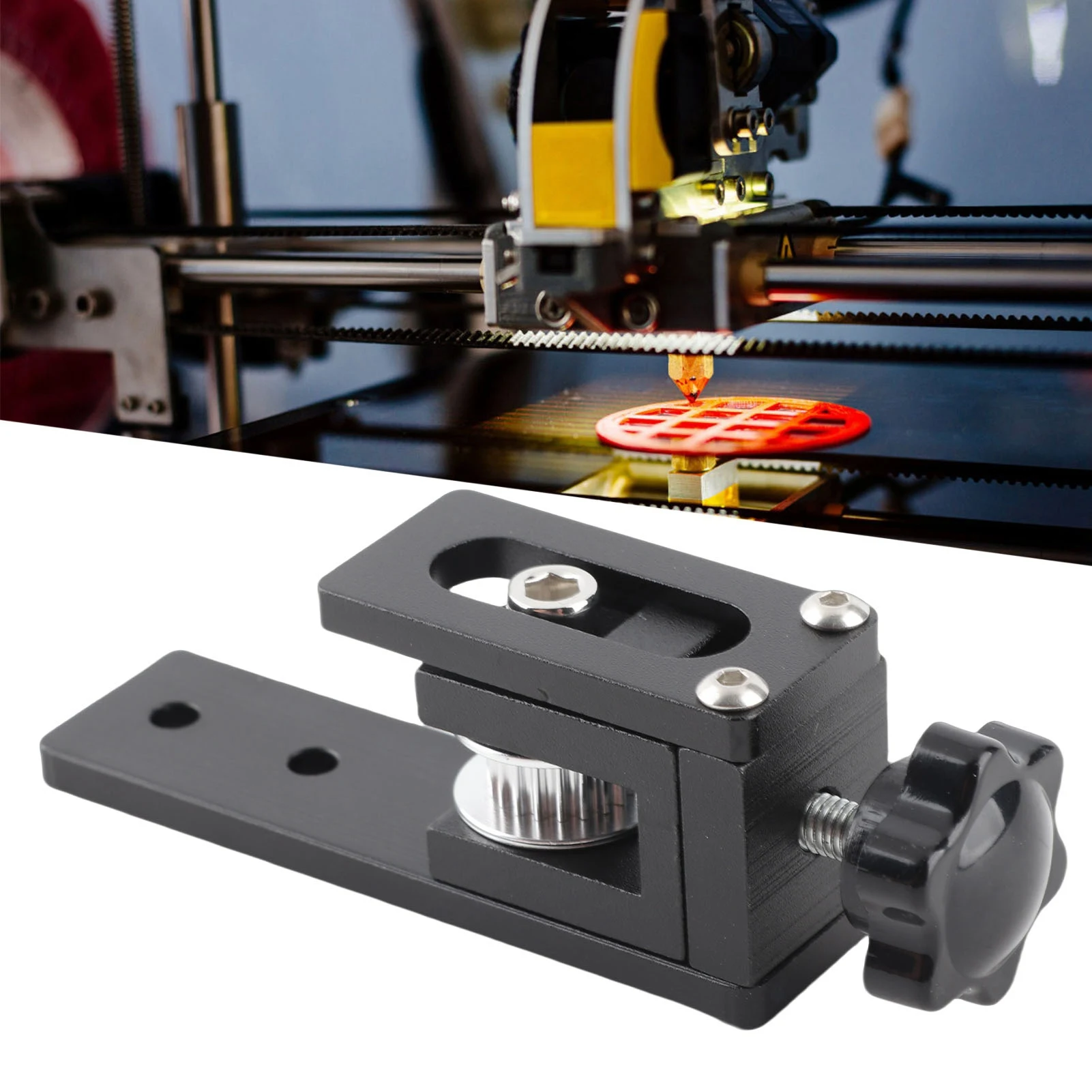 Натяжитель синхронного ремня 2020 Profiles X-Synchronous для 3D-принтеров PRUSA I3 и Ender-3
Натяжитель синхронного ремня 2020 Profiles X-Synchronous для 3D-принтеров PRUSA I3 и Ender-3