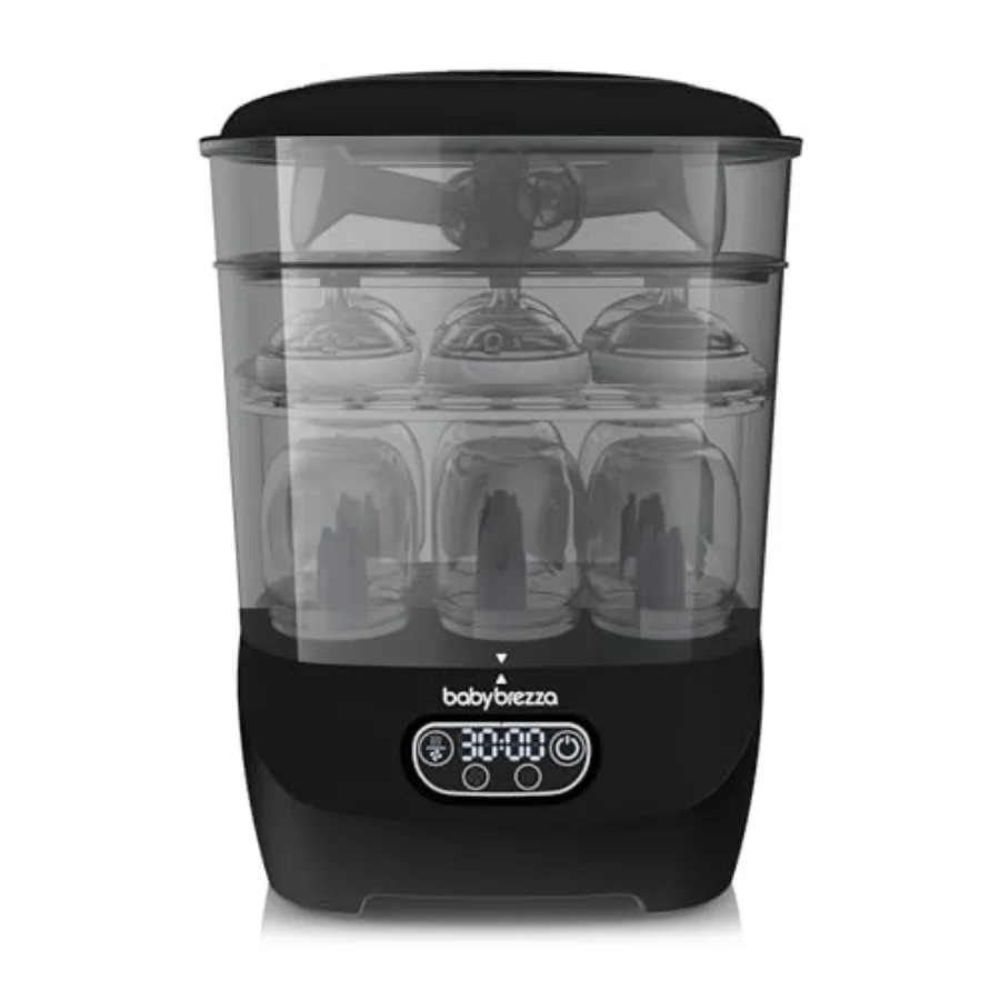 Стерилизатор и сушилка для бутылочек Baby Brezza Advanced 33: быстрая, большая емкость, паровая стерилизация, универсальная машина для стерилизации
Стерилизатор и сушилка для бутылочек Baby Brezza Advanced 33: быстрая, большая емкость, паровая стерилизация, универсальная машина для стерилизации
