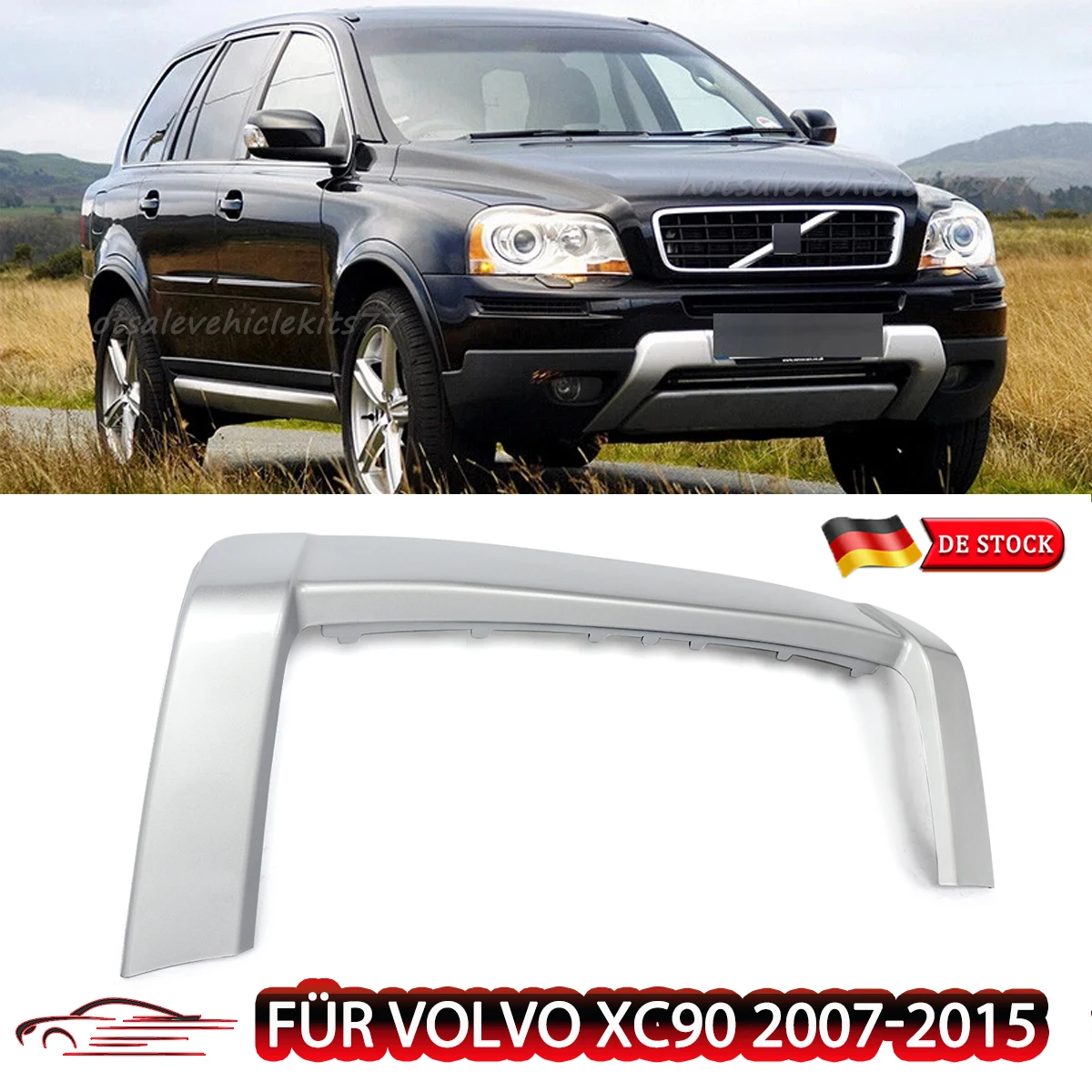 Front Bumper Replace For Volvo XC90 2007 2008 2009 2010 2011 2012-2015 Front Bumper Moulding Trim Cover Chrome Silver Color
Front Bumper Replace For Volvo XC90 2007 2008 2009 2010 2011 2012-2015 Front Bumper Moulding Trim Cover Chrome Silver Color