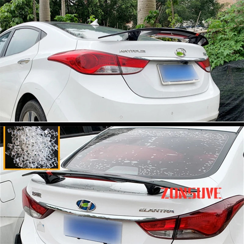 Для Hyundai Elantra спойлер ABS пластик заднее крыло багажника обвес комплект аксессуаров
Для Hyundai Elantra спойлер ABS пластик заднее крыло багажника обвес комплект аксессуаров
