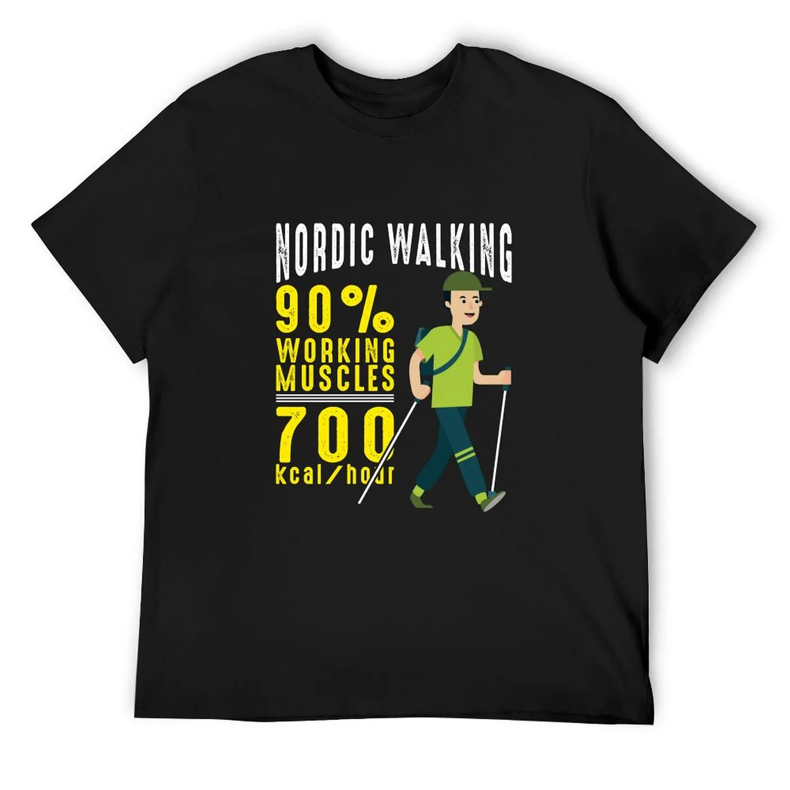Nordic walking 90% working muscles T-Shirt vintage clothes plus size clothes graphic shirts plain black t shirts men
Nordic walking 90% working muscles T-Shirt vintage clothes plus size clothes graphic shirts plain black t shirts men