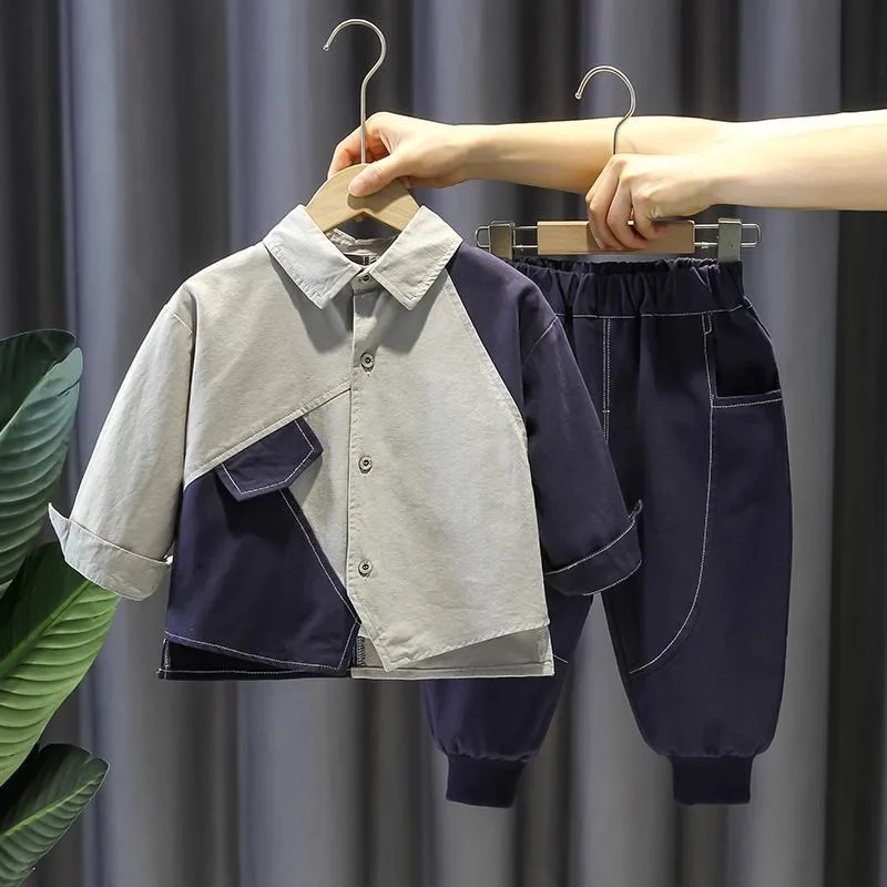 2023 Autumn spring Children Clothing Set Toddler Boys shirts + Pants 2Pcs Outfits Kids Clothes fashion Suit 2-10 years
2023 Autumn spring Children Clothing Set Toddler Boys shirts + Pants 2Pcs Outfits Kids Clothes fashion Suit 2-10 years