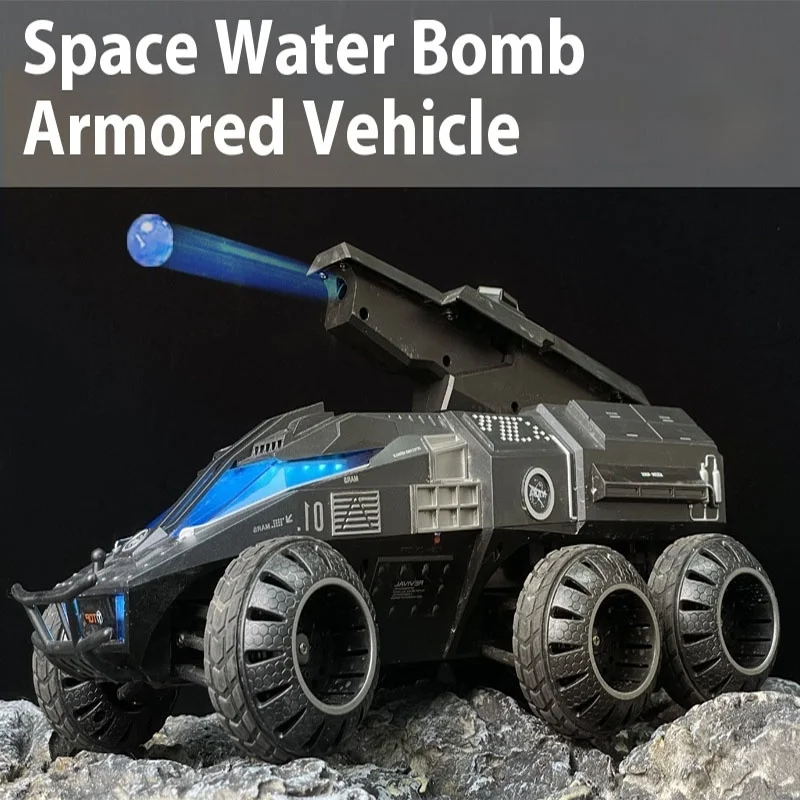 RC PRO 6WD High-Speed Drift & Climb Tank Armored Car with Water Bullet Shooting, 1:12 Scale Off-Road Racing ,2.4G Remote Control
RC PRO 6WD High-Speed Drift & Climb Tank Armored Car with Water Bullet Shooting, 1:12 Scale Off-Road Racing ,2.4G Remote Control