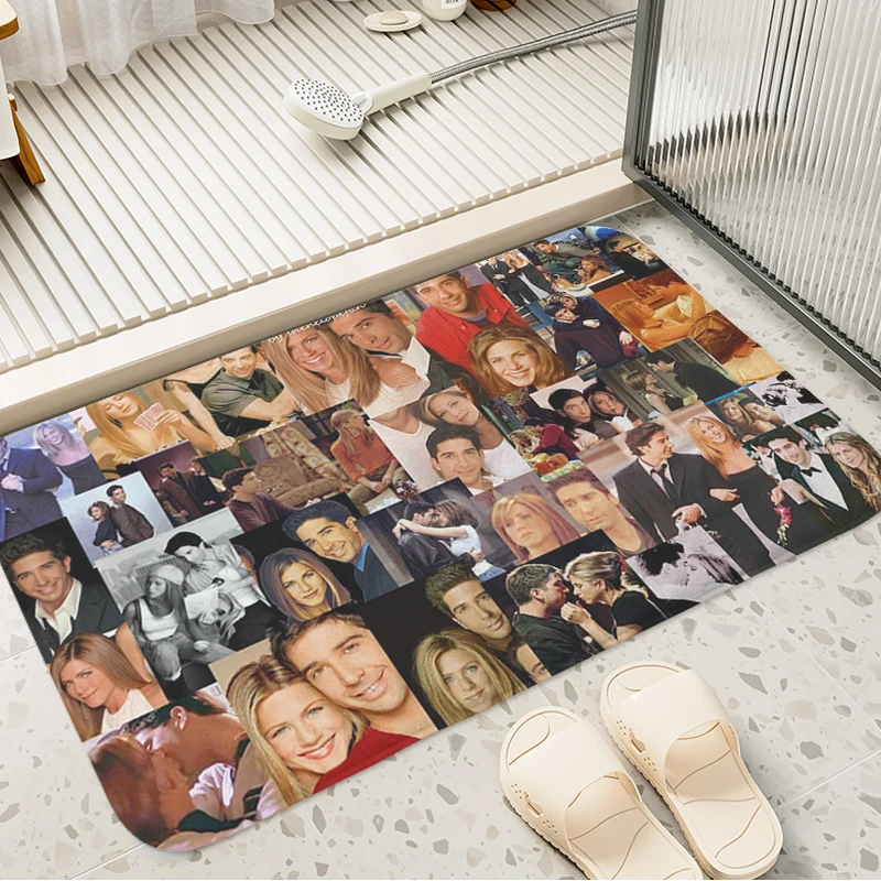 Friends Bathroom Foot Mat Anti Slip Hallway Carpet Entrance of House Living Room Kitchen Bedroom Rug Custom Doormat Home
Friends Bathroom Foot Mat Anti Slip Hallway Carpet Entrance of House Living Room Kitchen Bedroom Rug Custom Doormat Home