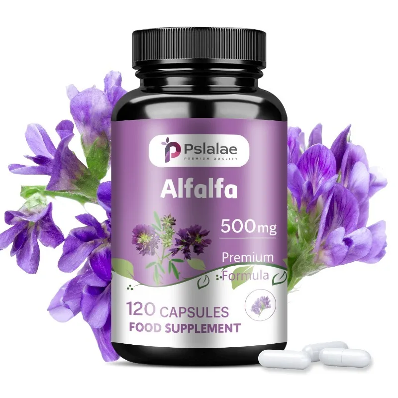 Alfalfa Capsules - Supports Energy Production, Boosts Energy & Vitality,Promotes Digestive Health, Rich in Vitamins and Minerals
Alfalfa Capsules - Supports Energy Production, Boosts Energy & Vitality,Promotes Digestive Health, Rich in Vitamins and Minerals