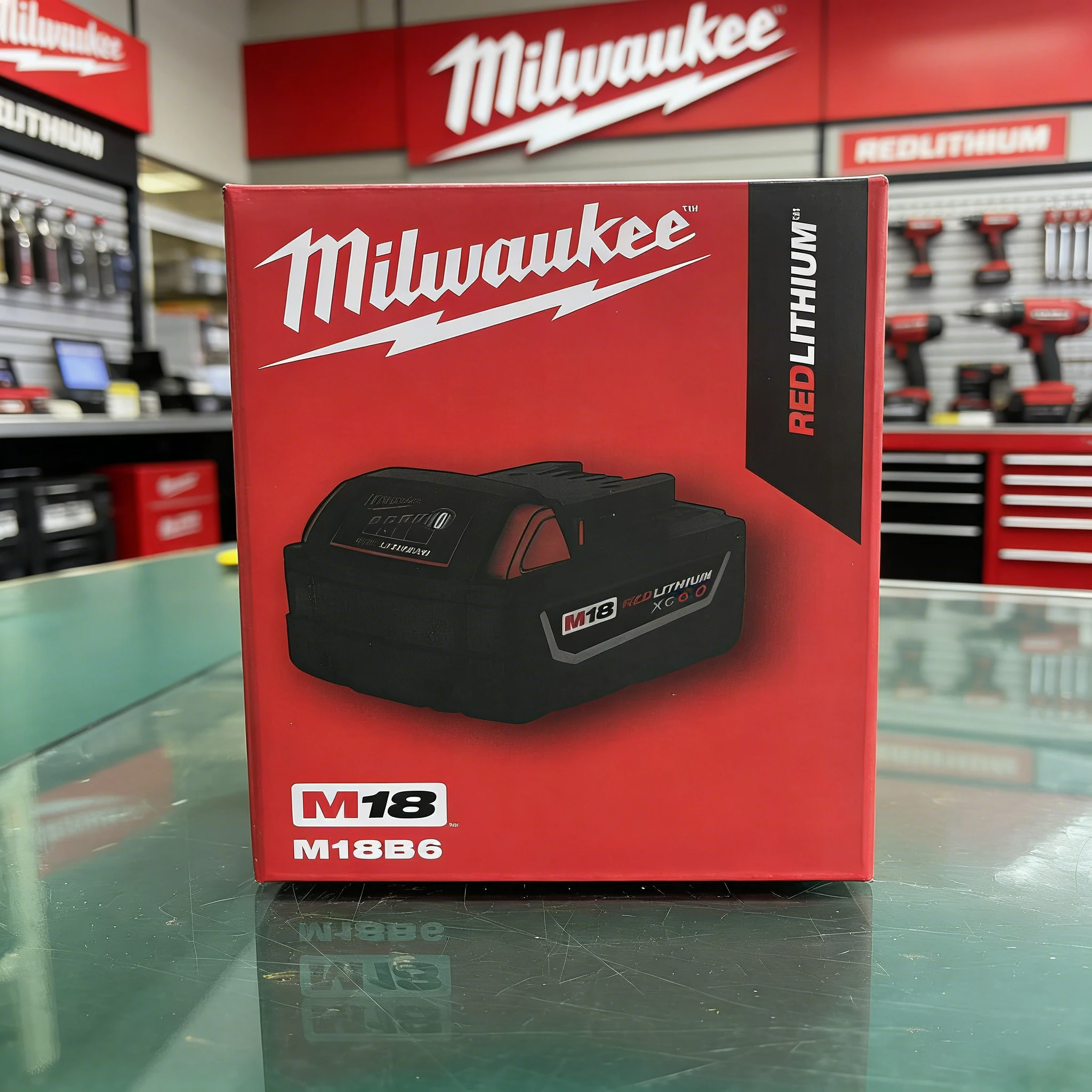 OriginalMilwaukee M18 18V 6Ah Replacement Battery, gift box packaging All-Weather Performance Fit for M18 FB6 Cordless Tools,
OriginalMilwaukee M18 18V 6Ah Replacement Battery, gift box packaging All-Weather Performance Fit for M18 FB6 Cordless Tools,