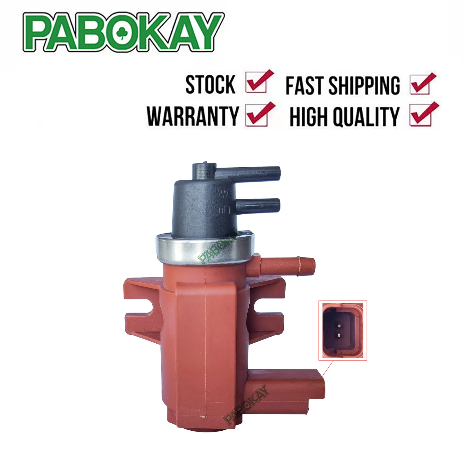 Turbocharger Boost Solenoid Valve 1618C9 1618JH 9652570180 9652997580 1313848 30711101 3M5Q-9E882-CC For Peugeot Citroen
Turbocharger Boost Solenoid Valve 1618C9 1618JH 9652570180 9652997580 1313848 30711101 3M5Q-9E882-CC For Peugeot Citroen