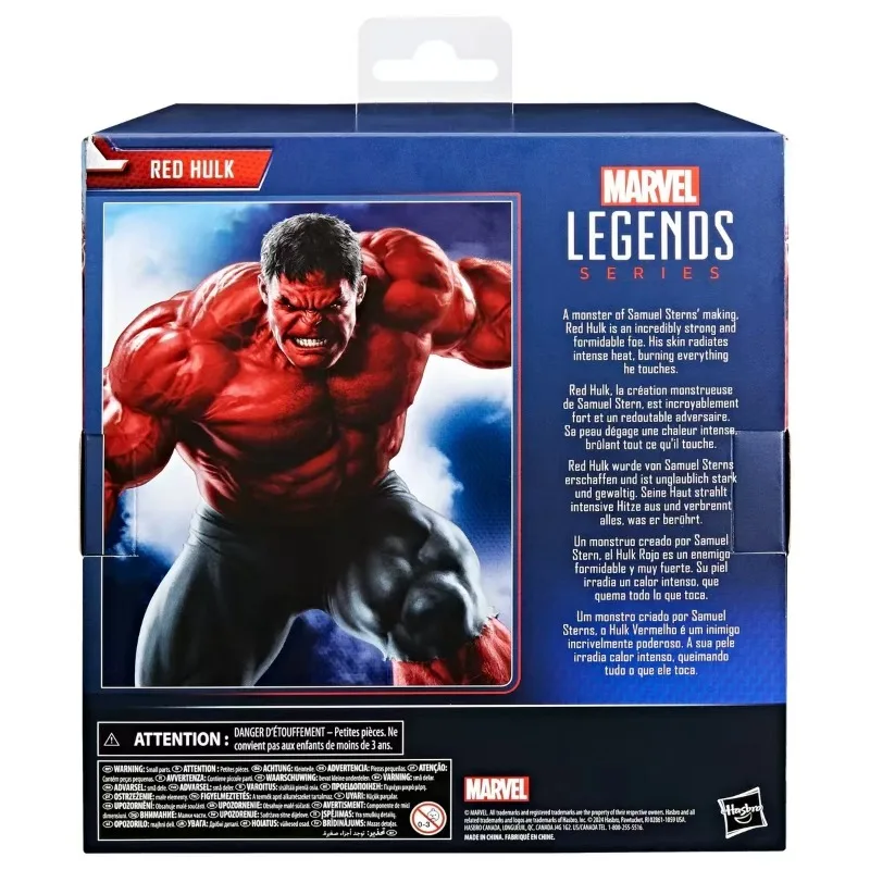 【Горячие продажи】Оригинальные фигурки Hasbro Marvel Legends Series: Капитан Америка, Красный Халк, коллекционные модели игрушек
【Горячие продажи】Оригинальные фигурки Hasbro Marvel Legends Series: Капитан Америка, Красный Халк, коллекционные модели игрушек
