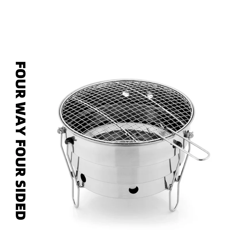 Portable Outdoor Camping and Picnic Barbecue Stove Folding Split Stainless Steel Cooking Charcoal Burner BBQ Supplies
Portable Outdoor Camping and Picnic Barbecue Stove Folding Split Stainless Steel Cooking Charcoal Burner BBQ Supplies