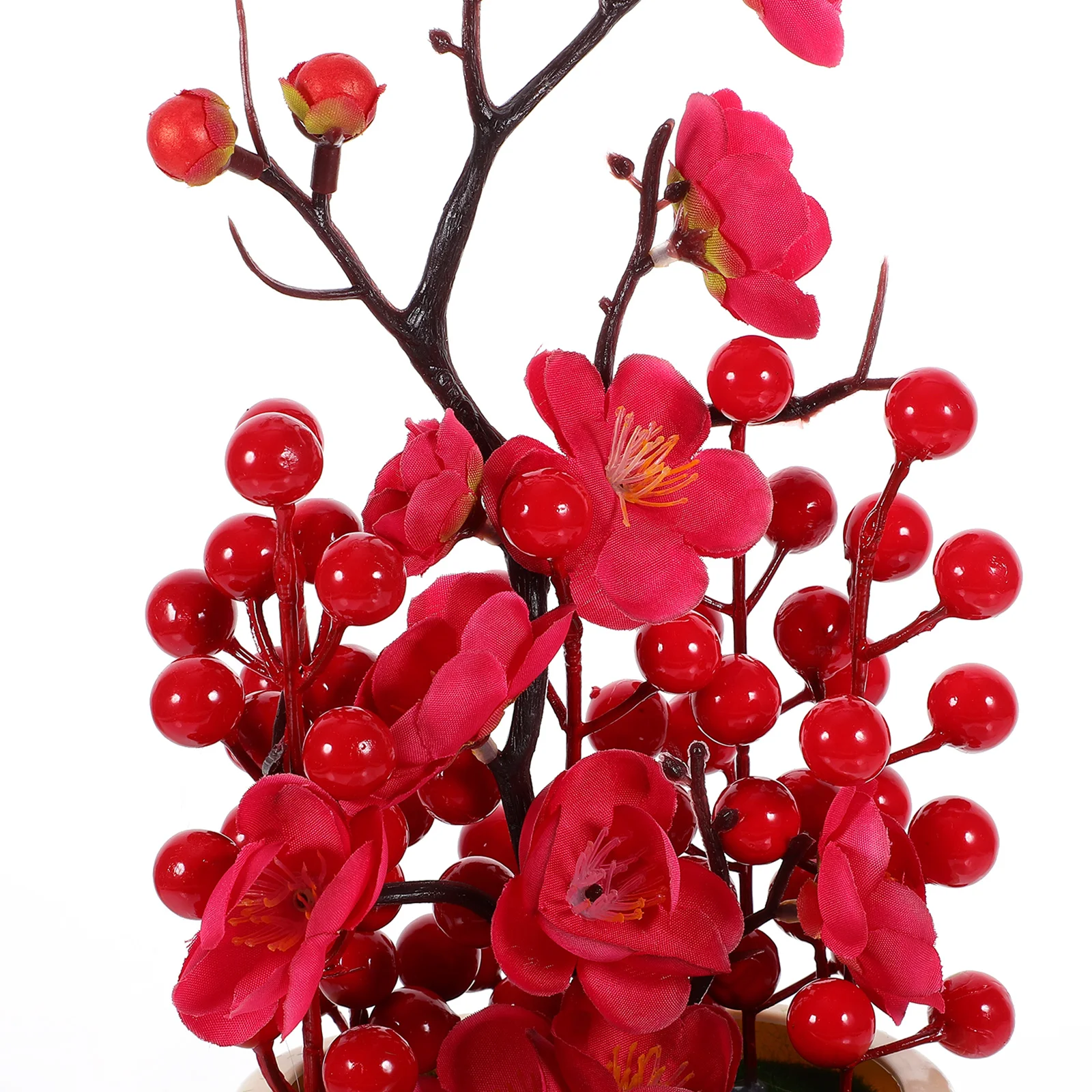 Simulated Potted Artificial Flowers Shelf Decoration Harvest Fruit Plum Blossom Rich Tree Plant Plastic
Simulated Potted Artificial Flowers Shelf Decoration Harvest Fruit Plum Blossom Rich Tree Plant Plastic