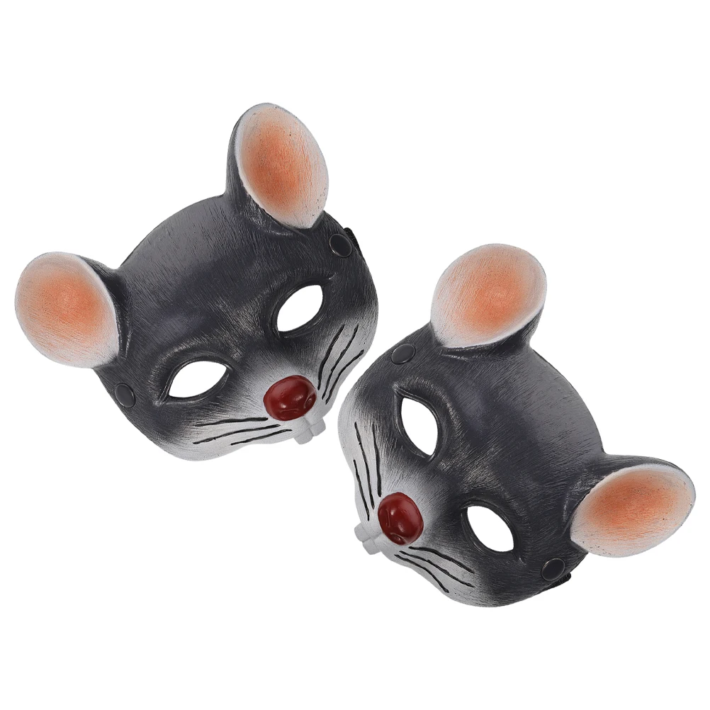 2Pcs Halloween Masks Mouse Face Mask for Kids Adults Dark Grey Cosplay Animal Carnival Party Accessories Realistic
2Pcs Halloween Masks Mouse Face Mask for Kids Adults Dark Grey Cosplay Animal Carnival Party Accessories Realistic
