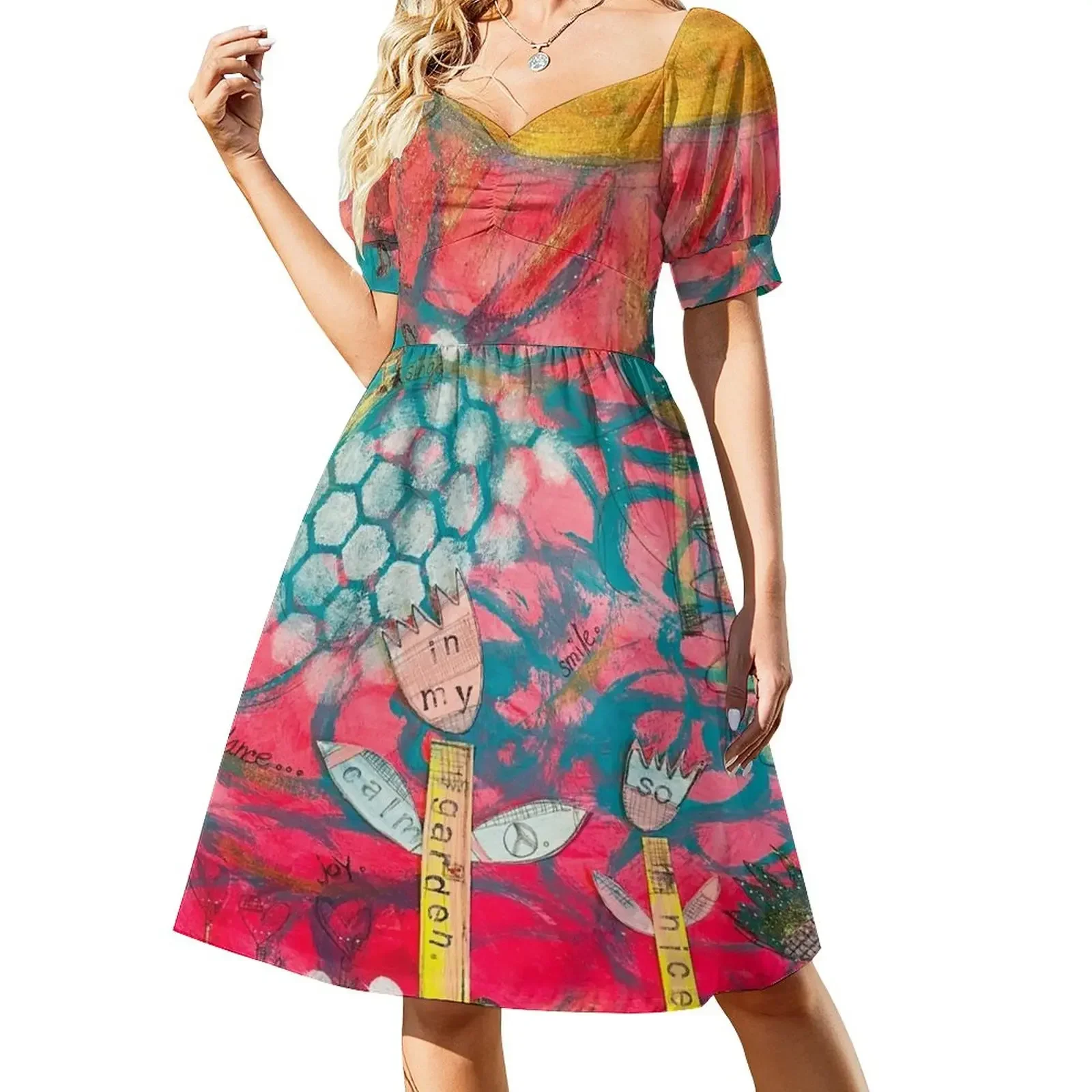 In my garden Short-Sleeved Dress Party dresses Cocktail of dresses chic and elegant evening dress birthday dress for women
In my garden Short-Sleeved Dress Party dresses Cocktail of dresses chic and elegant evening dress birthday dress for women