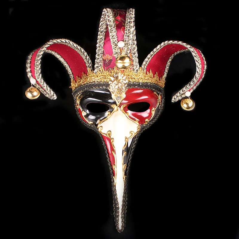 Venice Halloween Party Mask New Christmas Makeup Small Long Nose Creative Mask
Venice Halloween Party Mask New Christmas Makeup Small Long Nose Creative Mask