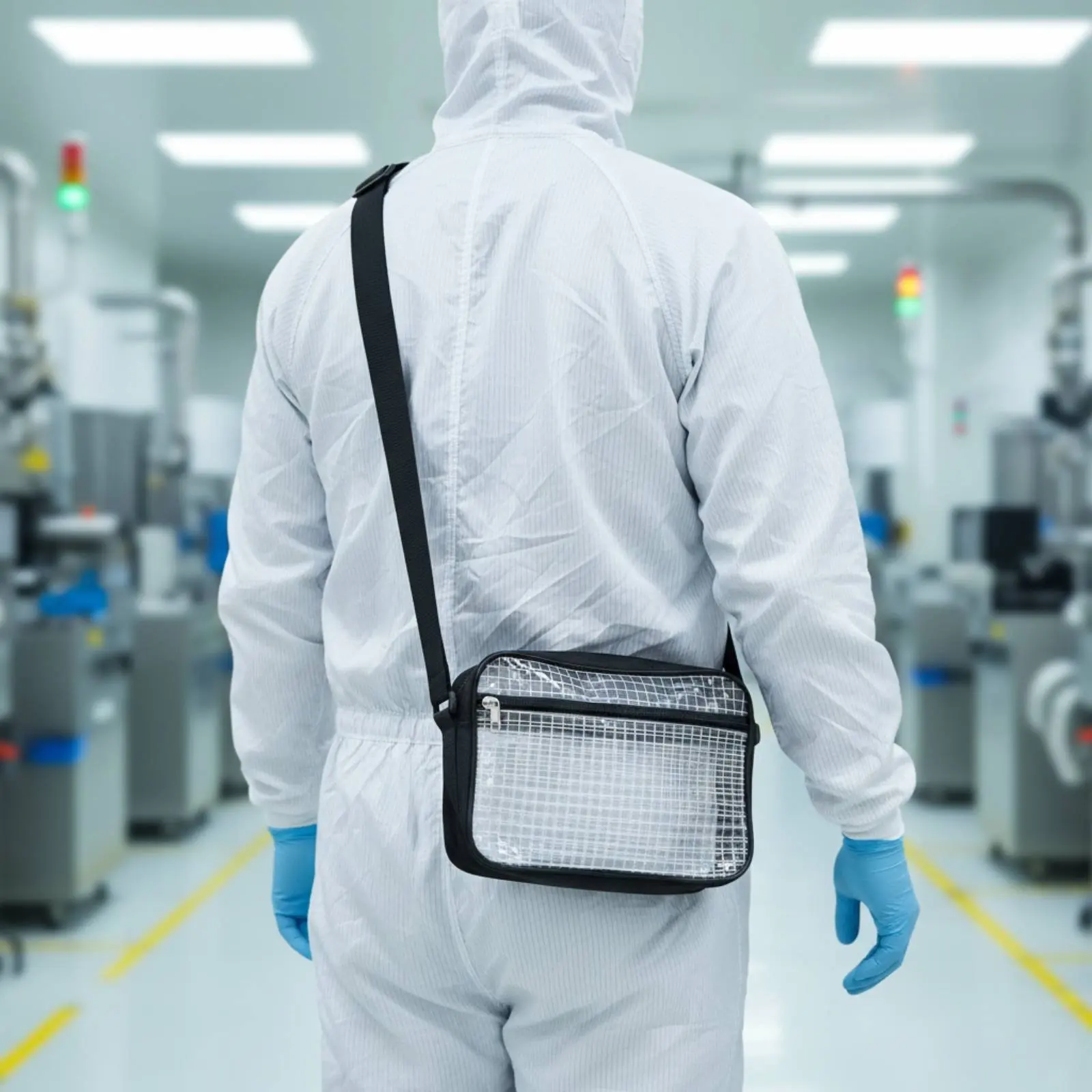 Anti-Static Cleanroom Bag Clean-Dustless Clear PVC Tool Backpack Clear Shoulder Bag Easy to Clean Workplace Accessory
Anti-Static Cleanroom Bag Clean-Dustless Clear PVC Tool Backpack Clear Shoulder Bag Easy to Clean Workplace Accessory