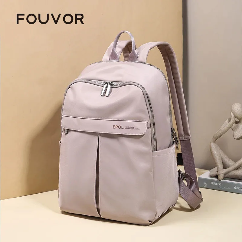 Fouvor Women's Fashion Backpack Large Casual Lightweight Simple Casual School Bag 2026 Trend Elegant Travel Backpacks 6098-01
Fouvor Women's Fashion Backpack Large Casual Lightweight Simple Casual School Bag 2026 Trend Elegant Travel Backpacks 6098-01