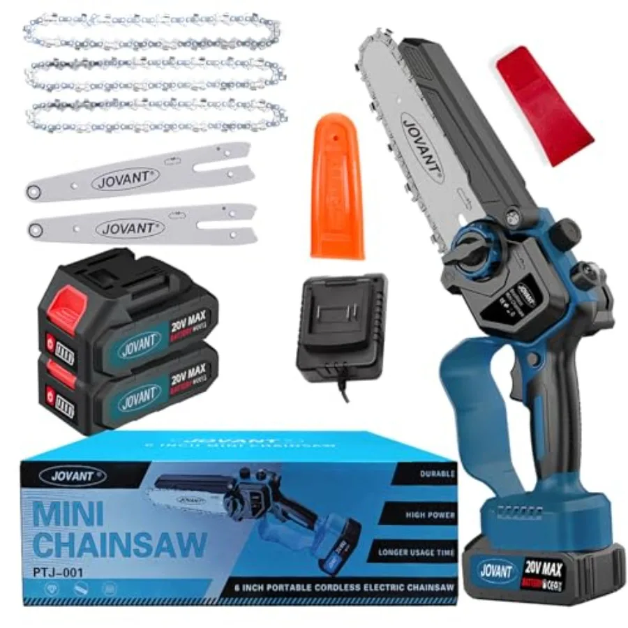 6 Inch Cordless Chainsaw Battery Powered Hand-held Lightweight Tree Branches and Wood Pruning Power Tools Portable Mini Chain s
6 Inch Cordless Chainsaw Battery Powered Hand-held Lightweight Tree Branches and Wood Pruning Power Tools Portable Mini Chain s