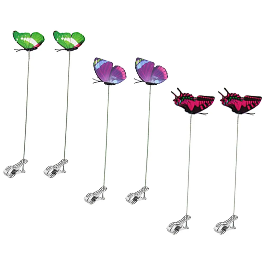 6pcs Simulated Butterfly Clip Garden Decor Stakes Lawn Ornaments Outdoor Pvc Yard Accessories Flower Bed Patio Metal Stake
6pcs Simulated Butterfly Clip Garden Decor Stakes Lawn Ornaments Outdoor Pvc Yard Accessories Flower Bed Patio Metal Stake