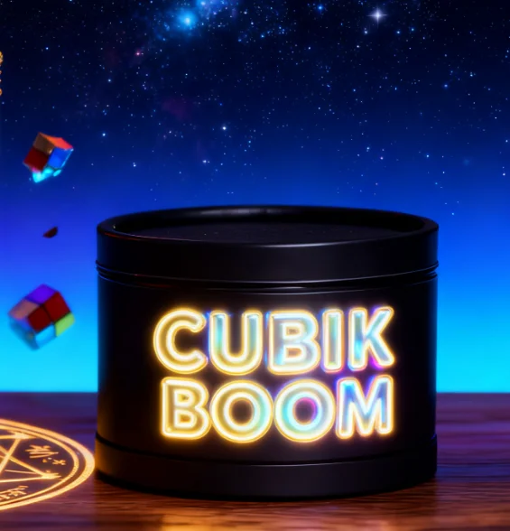 CUBIK BOOM Magic Cube Illusion Trick Instant Candy Transformation Stage Parlor Trick for Kids Beginners Party Fun
CUBIK BOOM Magic Cube Illusion Trick Instant Candy Transformation Stage Parlor Trick for Kids Beginners Party Fun