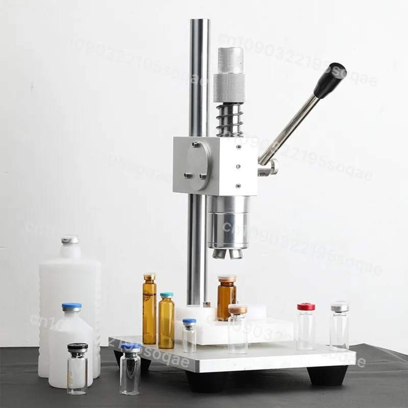 Pure Manual Vial Capping Machine WT 90ZX Aluminum Plastic Cap Two Stage Press Cap Sealer for Ampoule Glass Bottle
Pure Manual Vial Capping Machine WT 90ZX Aluminum Plastic Cap Two Stage Press Cap Sealer for Ampoule Glass Bottle