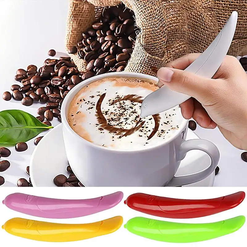 Electrical Coffee Pen Latte Milk Art Pen for Coffee Cake Decoration Pen To Draw In Coffee Barista Tools Kitchen Bar Supplies
Electrical Coffee Pen Latte Milk Art Pen for Coffee Cake Decoration Pen To Draw In Coffee Barista Tools Kitchen Bar Supplies