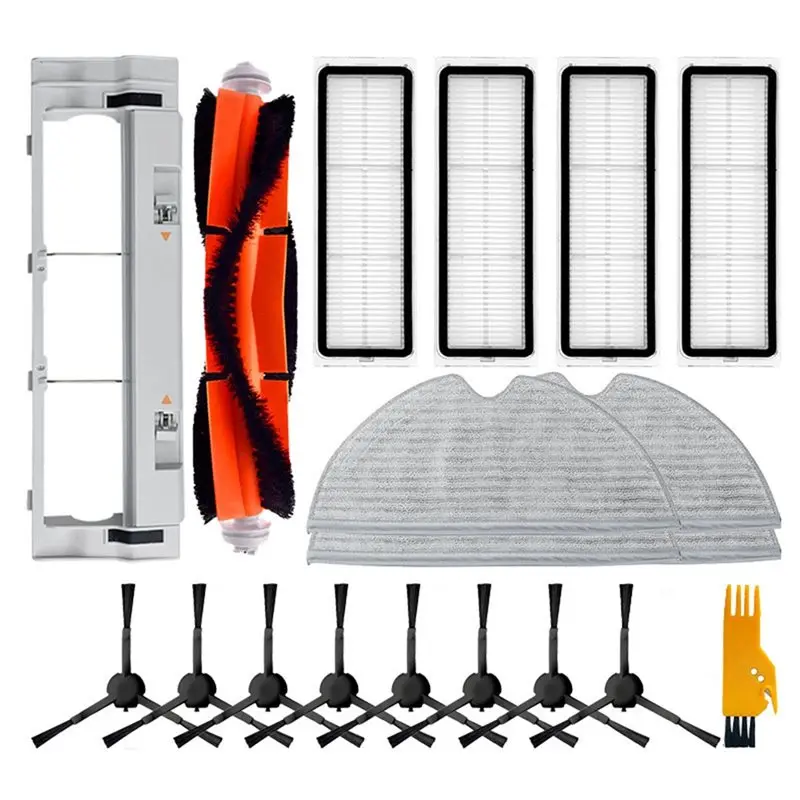 Retail For Mijia 1C 2C 1T STYTJ01ZHM Robot Vacuum Cleaner Replacement Kit Includes Main Brush Side Brush Cover Hepa Filter Mop S
Retail For Mijia 1C 2C 1T STYTJ01ZHM Robot Vacuum Cleaner Replacement Kit Includes Main Brush Side Brush Cover Hepa Filter Mop S