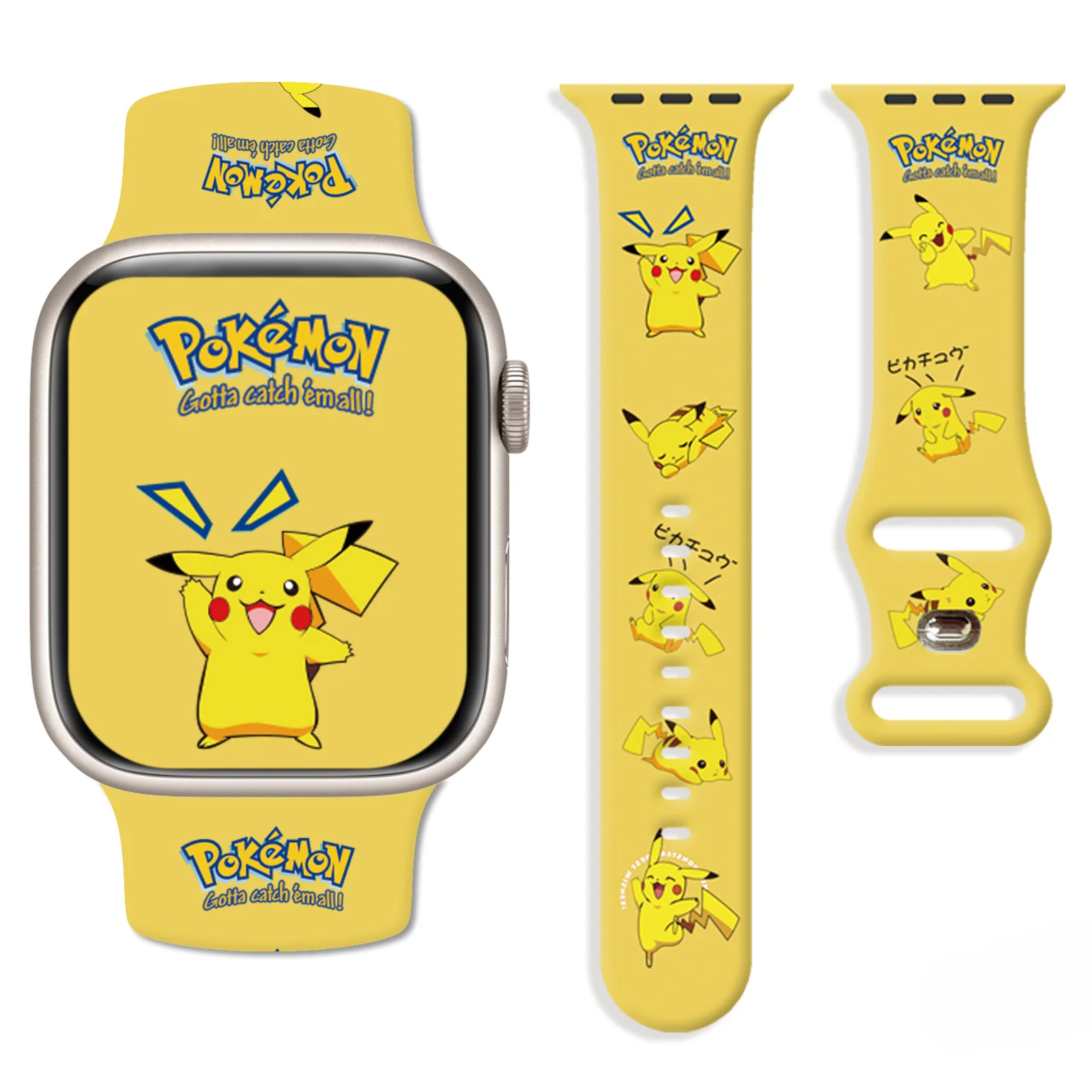 Pikachu Series 2 Printed Strap for Apple Watch 11 10 9 8 7 SE Silicone Band Replaceable Watchband for iWatch 46mm 44mm 42mm 41mm
Pikachu Series 2 Printed Strap for Apple Watch 11 10 9 8 7 SE Silicone Band Replaceable Watchband for iWatch 46mm 44mm 42mm 41mm