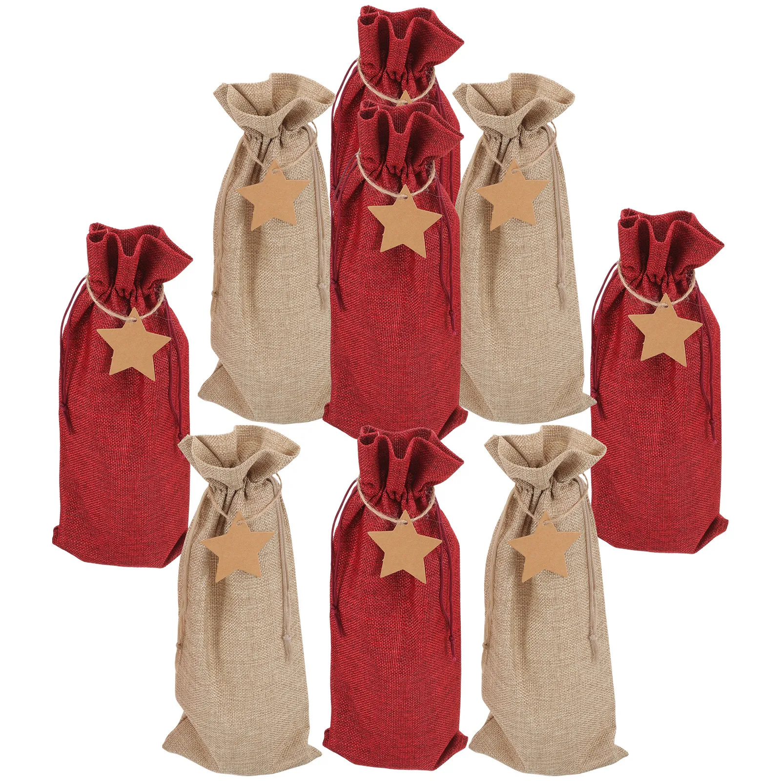 Набор из 1 льняного подарочного мешочка на шнурке для винных бутылок, многоразовый, для Рождества, свадьбы, Нового года, для красного вина, виски, пива
Набор из 1 льняного подарочного мешочка на шнурке для винных бутылок, многоразовый, для Рождества, свадьбы, Нового года, для красного вина, виски, пива