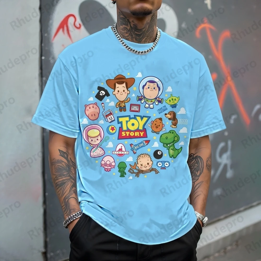 Disney Buzz Lightyear Toy Story PrintT-Shirt 3D Men's Shirts Summer Short Sleeved Male Pullover Oversized Tops Tees Men Clothing
Disney Buzz Lightyear Toy Story PrintT-Shirt 3D Men's Shirts Summer Short Sleeved Male Pullover Oversized Tops Tees Men Clothing