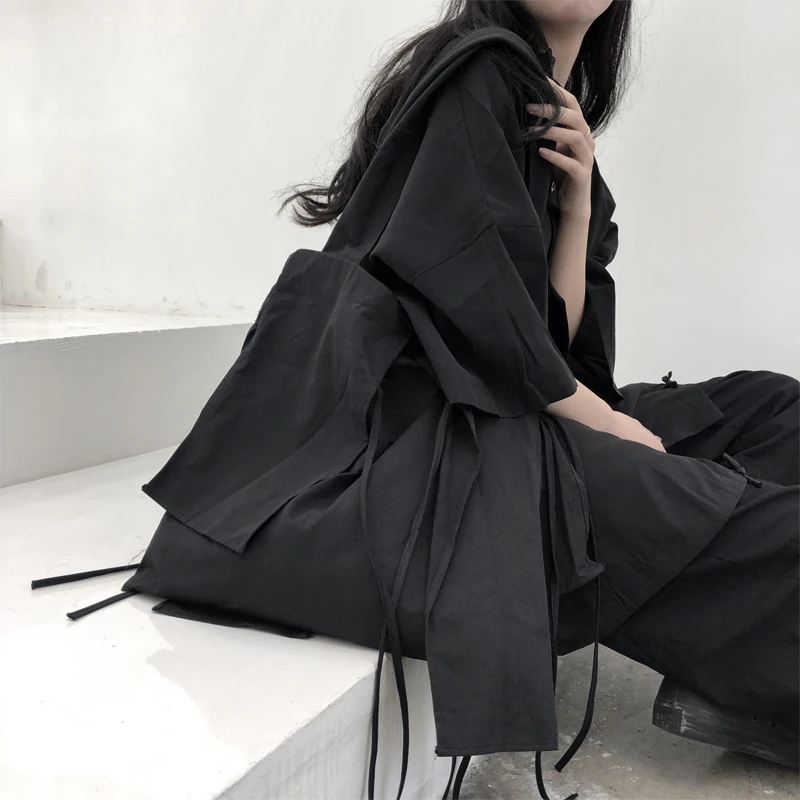 Black Cotton Pure Color Square Bag Land And Mountain Island Brand Dark Sash Single Shoulder Bag Crossbody Handbag
Black Cotton Pure Color Square Bag Land And Mountain Island Brand Dark Sash Single Shoulder Bag Crossbody Handbag