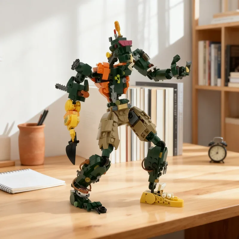 409pcs MOC Garbage Goon Model Building Blocks Architecture Assemble Festival Gift Creative Toys DIY Brick Idea Education
409pcs MOC Garbage Goon Model Building Blocks Architecture Assemble Festival Gift Creative Toys DIY Brick Idea Education