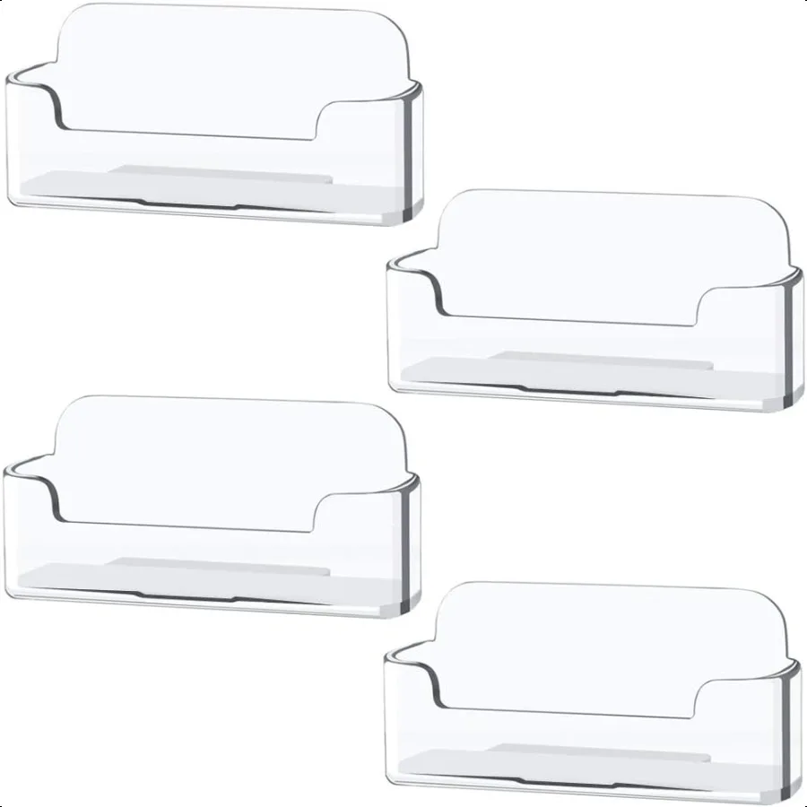 4 Pack Clear Plastic Business Card HolderAcrylic Business Card Display for Desk Business Card Stand
4 Pack Clear Plastic Business Card HolderAcrylic Business Card Display for Desk Business Card Stand