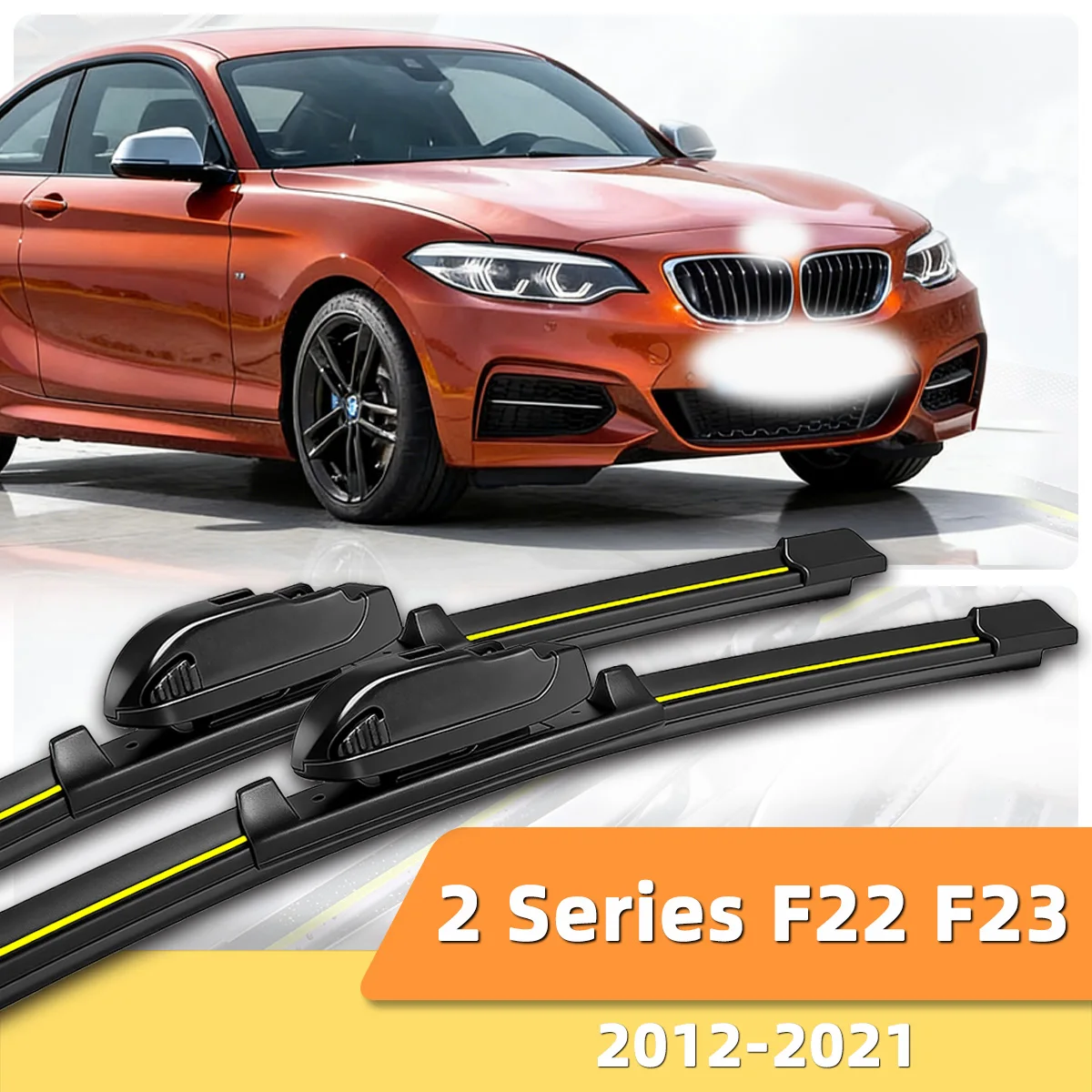 2PCS Car Windshield Wiper Fit For BMW 2 Series F22 F23 (2012-2021)Windshield Boneless Front Wiper Natural Rubber Strip Auto Part
2PCS Car Windshield Wiper Fit For BMW 2 Series F22 F23 (2012-2021)Windshield Boneless Front Wiper Natural Rubber Strip Auto Part