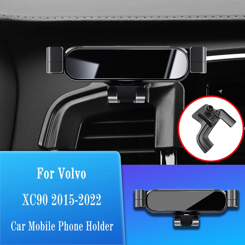 Car Phone Holder For Volvo XC90 15-22 Air Vent Mount Car Styling Bracket GPS Magnet Stand Rotatable Support Mobile Accessories
Car Phone Holder For Volvo XC90 15-22 Air Vent Mount Car Styling Bracket GPS Magnet Stand Rotatable Support Mobile Accessories
