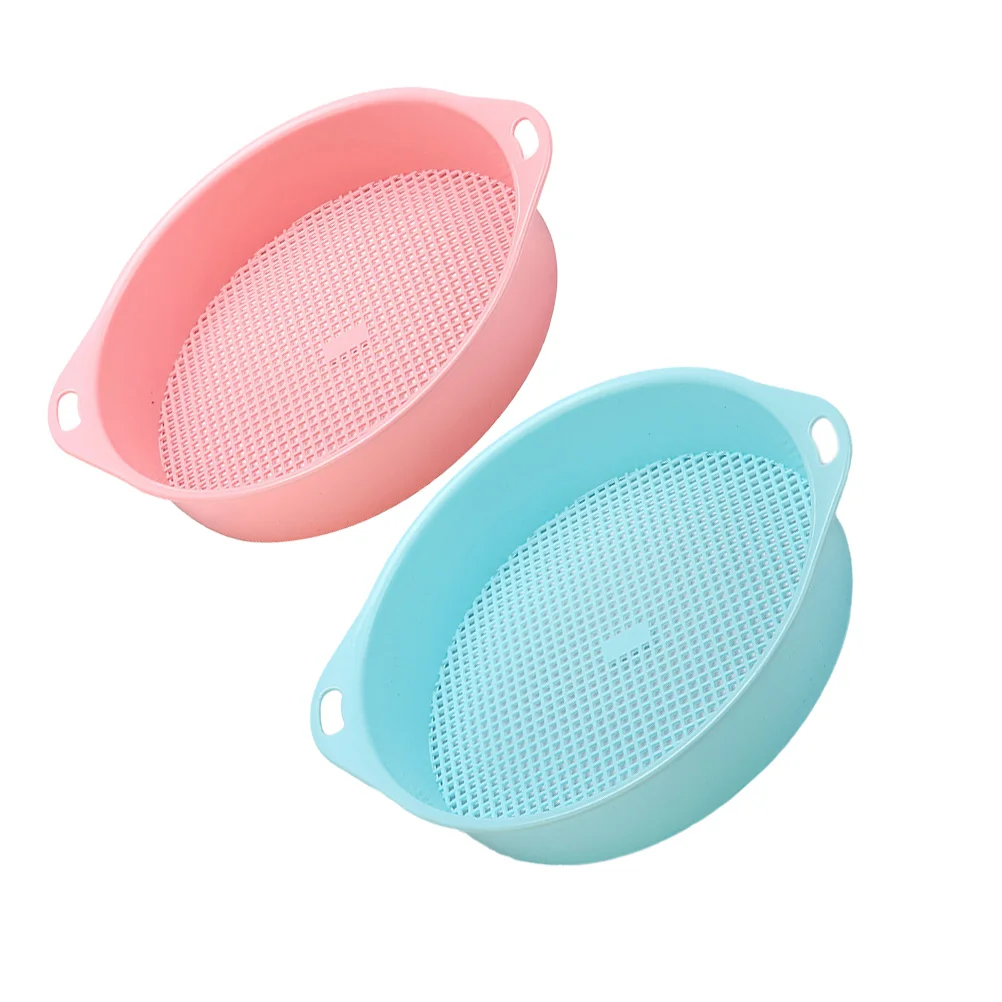 2 шт. пластиковых сит для сортировки почвы и камней с ручкой, легкие пластиковые сита, аксессуары для садоводства на балконе
2 шт. пластиковых сит для сортировки почвы и камней с ручкой, легкие пластиковые сита, аксессуары для садоводства на балконе