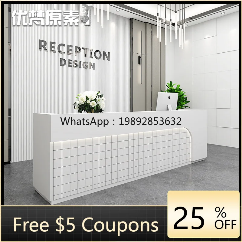 LYY Cashier Counter Elegant Hair Salon Front Desk Internet Cafe Fashion Modern Simple Fast Food Restaurant Dining Bar Counter
LYY Cashier Counter Elegant Hair Salon Front Desk Internet Cafe Fashion Modern Simple Fast Food Restaurant Dining Bar Counter
