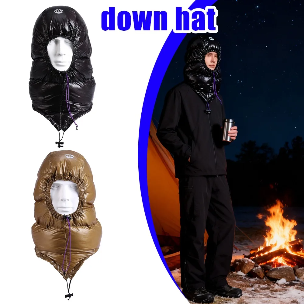 Winter Down Hat 1 Pcs Goose Down Insulated Waterproof Outdoor Sports Hat For Camping Hiking Mountaineering Warm Headwear
Winter Down Hat 1 Pcs Goose Down Insulated Waterproof Outdoor Sports Hat For Camping Hiking Mountaineering Warm Headwear