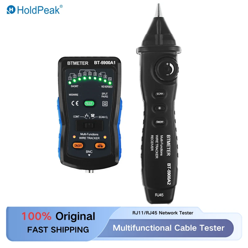 Wire Tracker Tone Generator - Cable Finder for RJ11 RJ45 Ethernet LAN Network Cable Telephone Line Tester Toner Probe Kit
Wire Tracker Tone Generator - Cable Finder for RJ11 RJ45 Ethernet LAN Network Cable Telephone Line Tester Toner Probe Kit